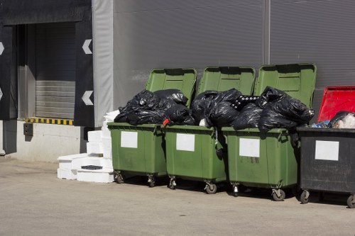 Modern waste removal technology and equipment