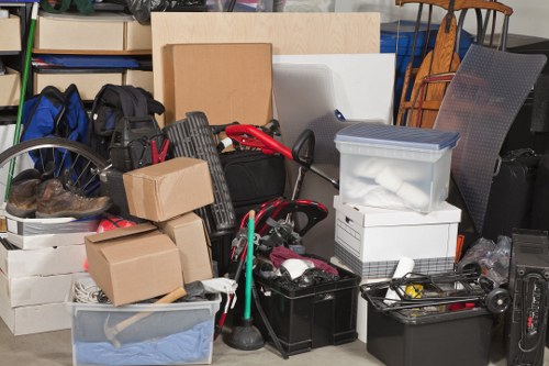 Highbury business office with waste management team