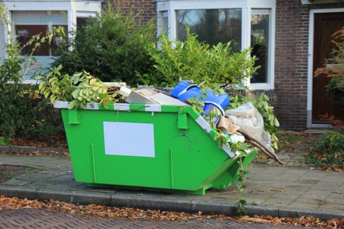 Quotation documents and checklist for a rubbish removal job